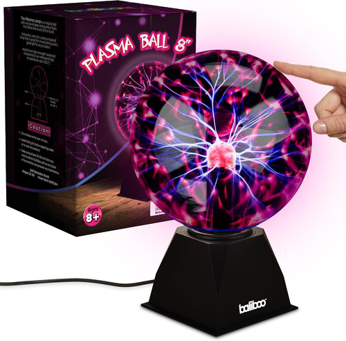 Plasma ball light 12v - 8", –
