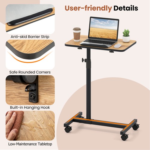 Overbed table adjustable - overbed,
