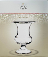 Holmegaard Old English Vase Large Glass Clear 24 Cm - BRAND NEW