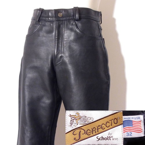 Bootcut schott leather - leather, pants