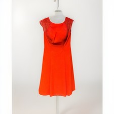 Mark Lesley Dress Red Lace
