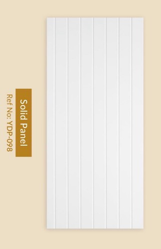 Solid grooved upvc - door, panel
