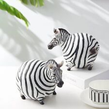 Cute Oversized Zebra Figurine
