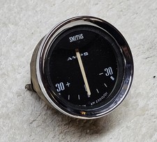 Smiths Car Ammeter Amps Gauge