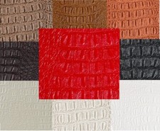Gator Faux Leather Fabric By