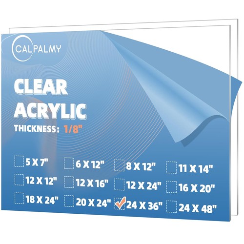 Thick clear - 1/8",