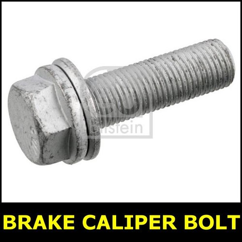 Brake caliper bolt front - brake,