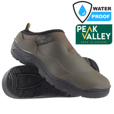 Mens Waterproof Garden Shoes Neoprene Boots Slip On Outdoor Clogs Rubber Wellies