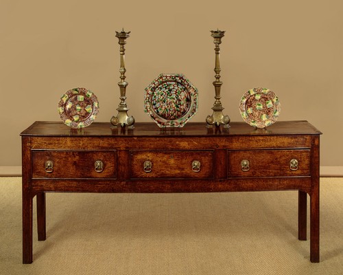 Antique small 18th oak - small,