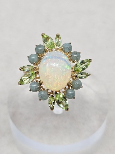 Gold ethiopian opal red - opal,,