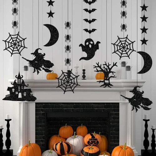 6pcs halloween hanging - halloween, banner
