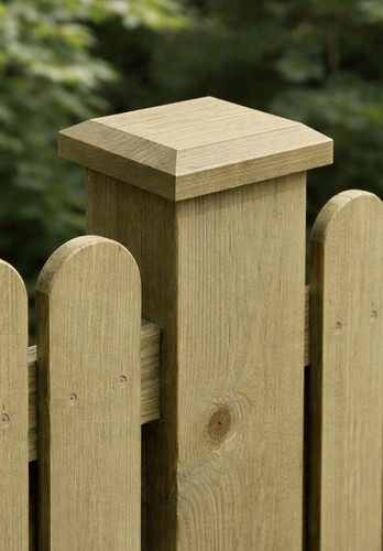 Wooden post caps - post, for