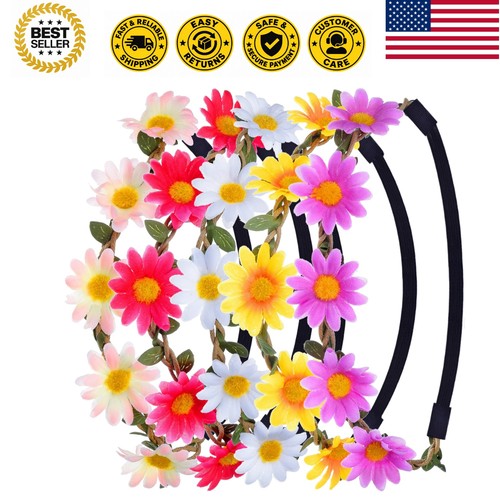 Pcs daisy flower crown - pcs,