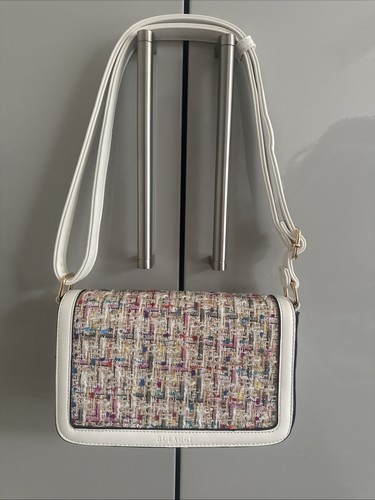 Shoulder bag white multi - shoulder,