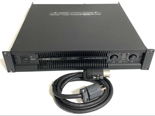 Qsc pl380 power amplifier - power, pa