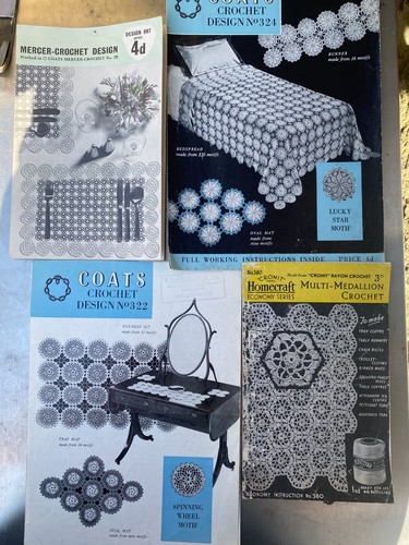 Vintage motif crochet - 4,