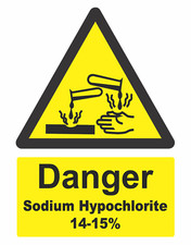 Danger Sodium Hypochlorite