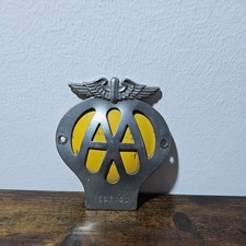 VINTAGE AA BADGE CHROME/