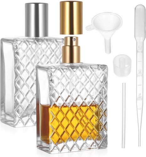 2pcs 100ml refillable glass - 100ml,