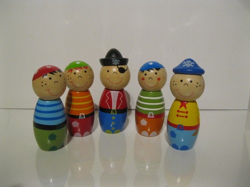 Bigjigs pirate handpainted - bigjigs,
