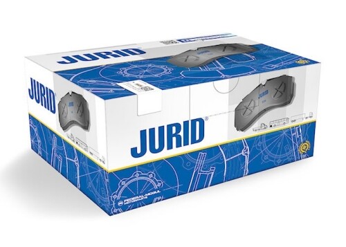 Jurid brake pads front - jurid, fits