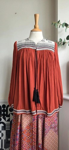 Boho embroidered kimono - h&m,