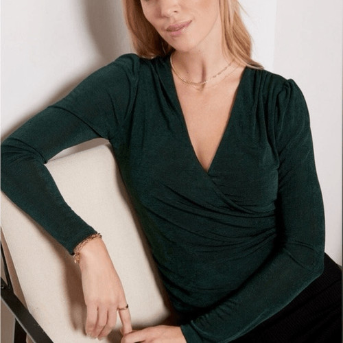 Evereve marla surplice wrap - evereve,