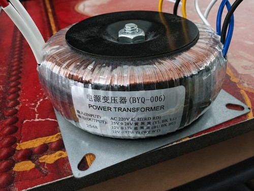 Toroidal transformer 220v - 220v, ac