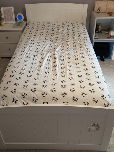 Trundle bed with mattresses - bed,