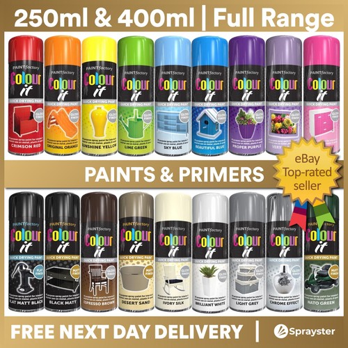 Colour aerosol spray paint - it,