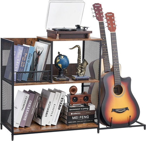 Tier record player stand - player,