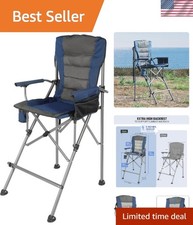 Portable Blue Director Chair