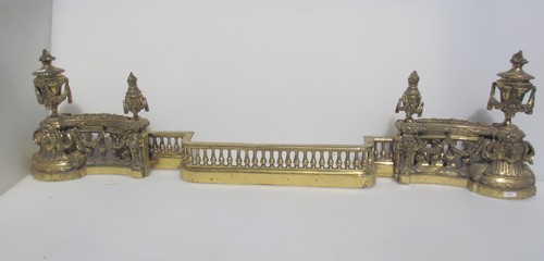 Antique brass fire - brass,