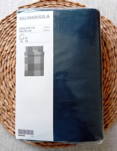 Ikea brunkrissla double duvet - double,