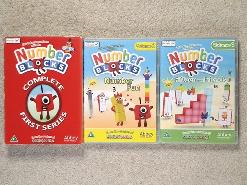 Numberblocks dvd volumes - 1-4,