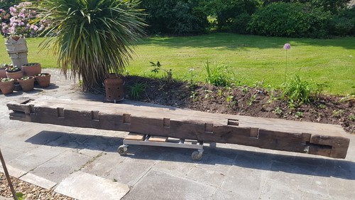 Reclaimed pitch pine beam - pitch,