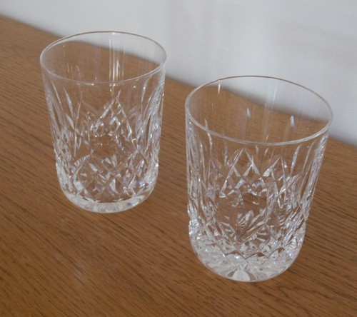 Signed waterford crystal - x,
