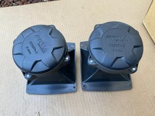 2 New PRV Audio Horn Speakers D250 PH-S Speakers 8 Ohms Tested Working