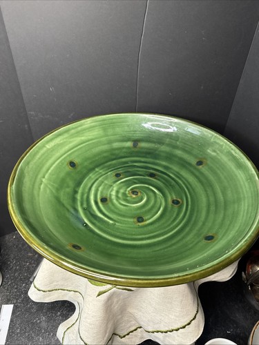 Large green studio - green, pottery
