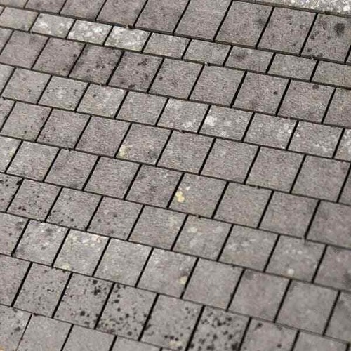 Lightly weathered roof slates - weathered,