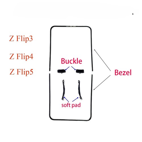 Lcd frame bezel stand buckle - frame,