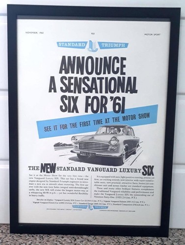 Framed original classic car - classic,