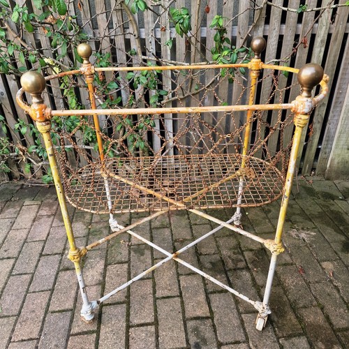 Antique victorian cot cast - antique,