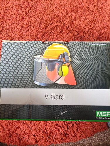 Helmet visor and ear defenders - ear,