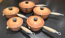 LE CREUSET x5 piece Vintage