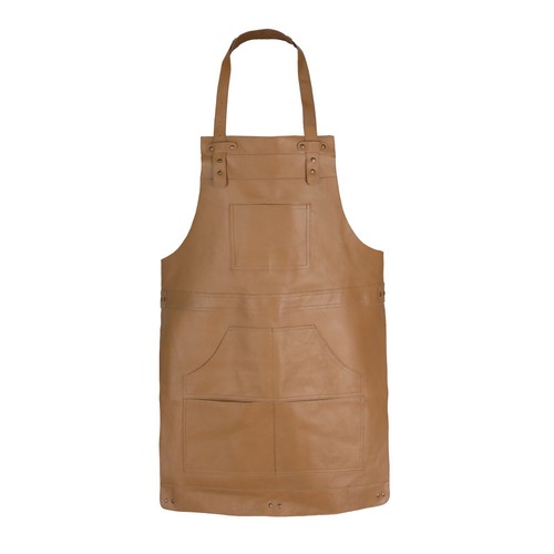 Leather apron pockets - leather,