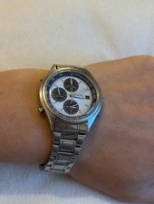 Seiko Panda Chronograph Men's