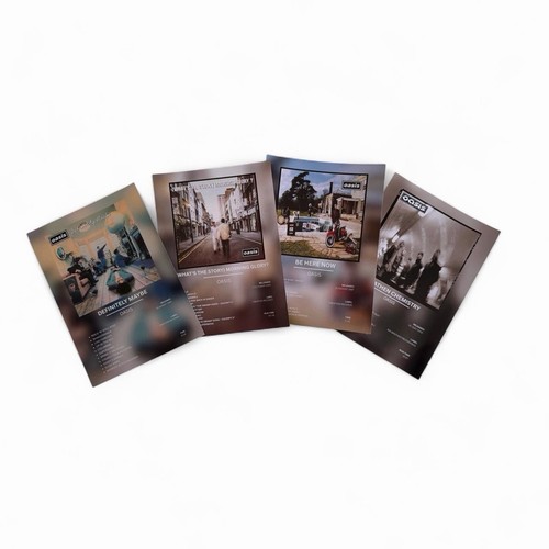 Oasis album art prints - oasis,
