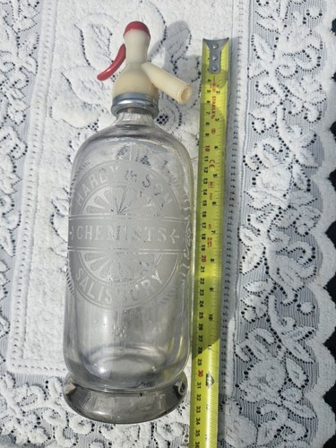 Vintage soda siphon - soda,