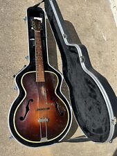 Vintage Kay Super Auditorium Archtop Acoustic Guitar w/ HSC - N